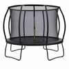Verv Nordictrampolin Ø 360 cm med säkerhetsnät BLACK EDITION