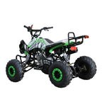 POHJOLA MOTORS Lasten Mönkijä 4-tahti, 110CC, Puoliautomaatti, Musta/Vihreä