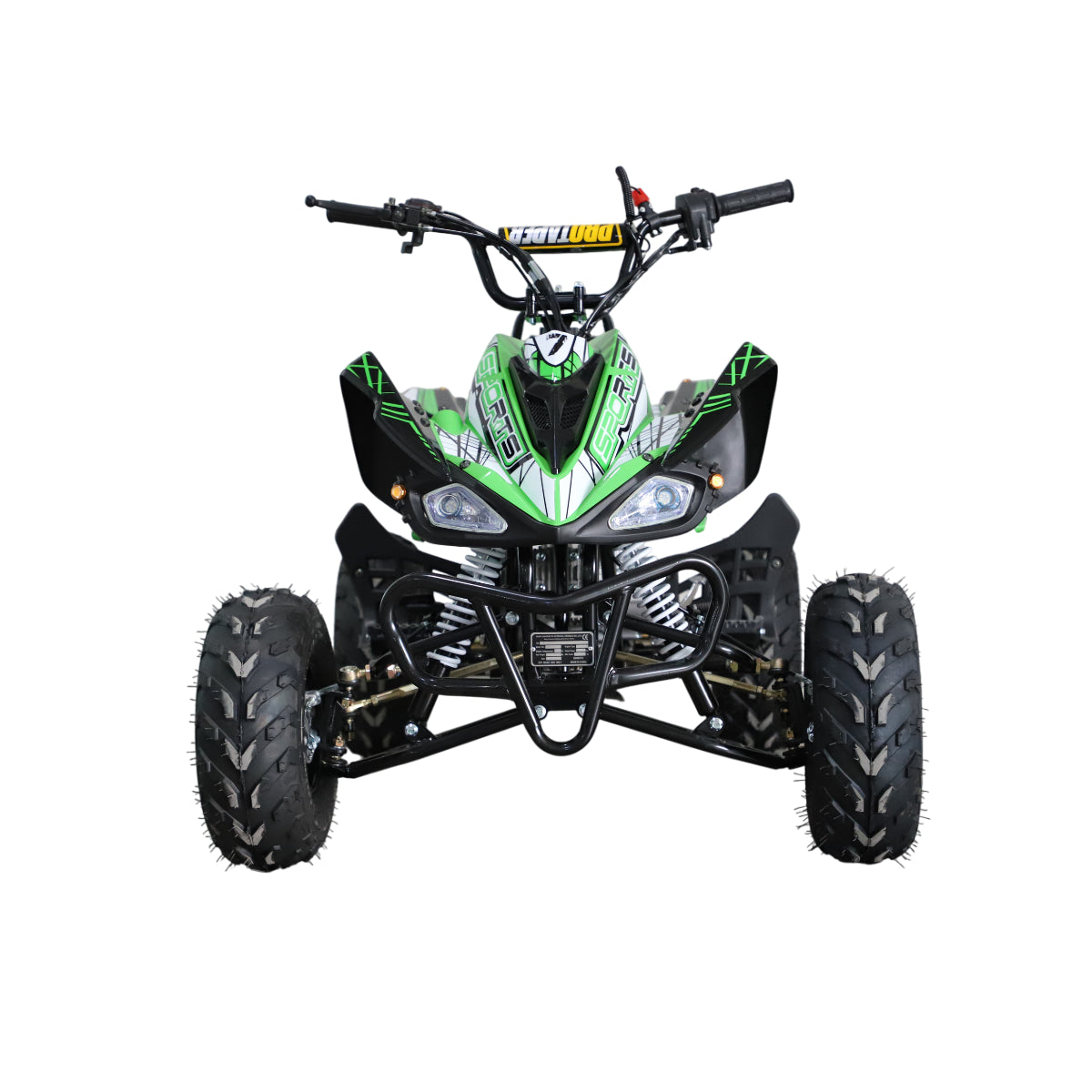 POHJOLA MOTORS Lasten Mönkijä 4-tahti, 110CC, Puoliautomaatti, Musta/Vihreä