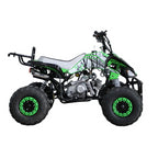 POHJOLA MOTORS Lasten Mönkijä 4-tahti, 110CC, Puoliautomaatti, Musta/Vihreä