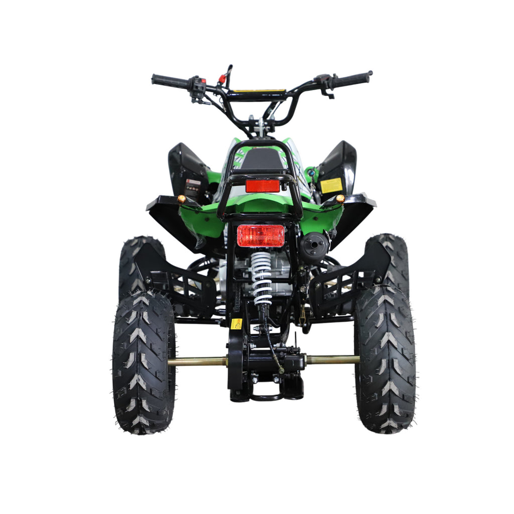 POHJOLA MOTORS Lasten Mönkijä 4-tahti, 110CC, Puoliautomaatti, Musta/Vihreä