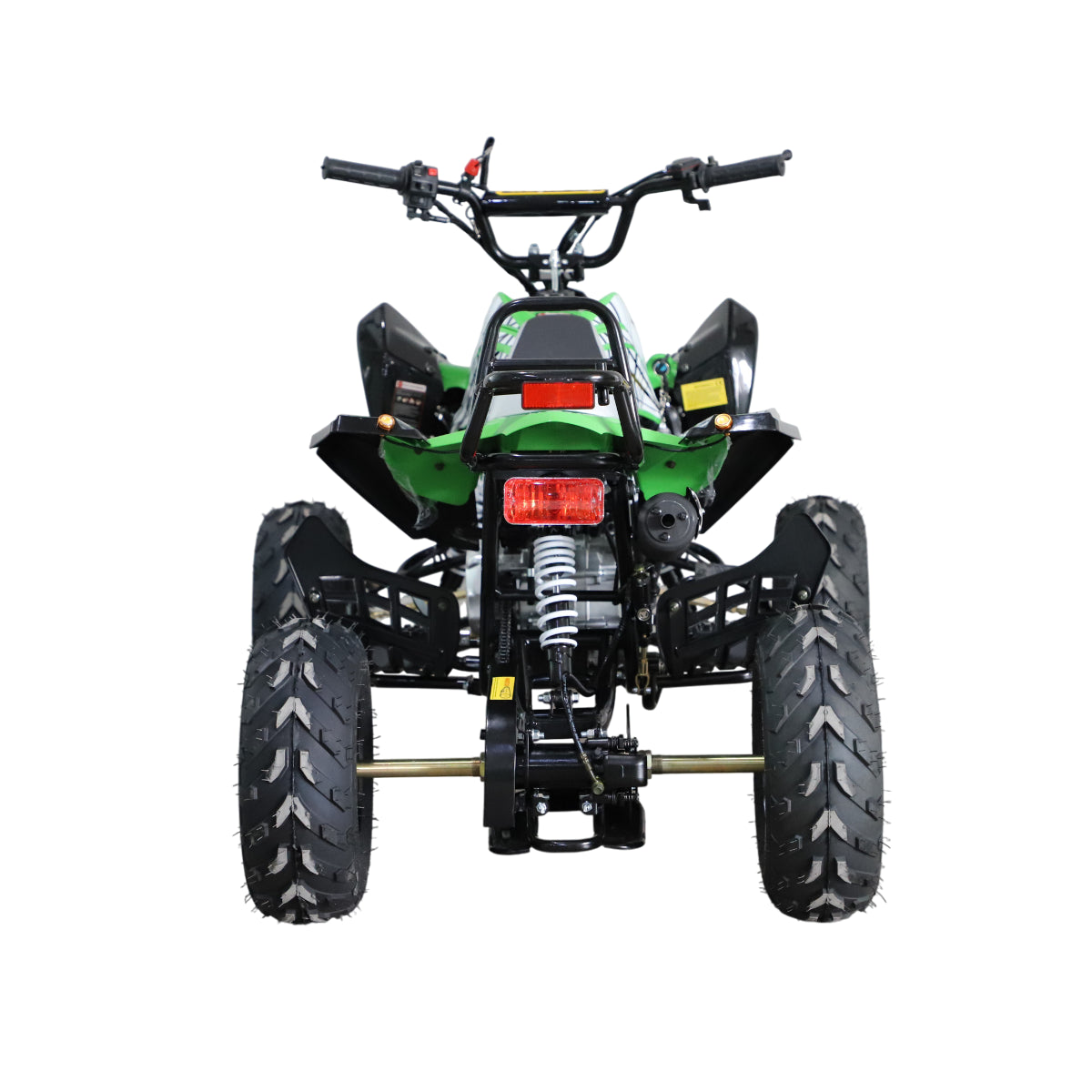 POHJOLA MOTORS Lasten Mönkijä 4-tahti, 110CC, Puoliautomaatti, Musta/Vihreä