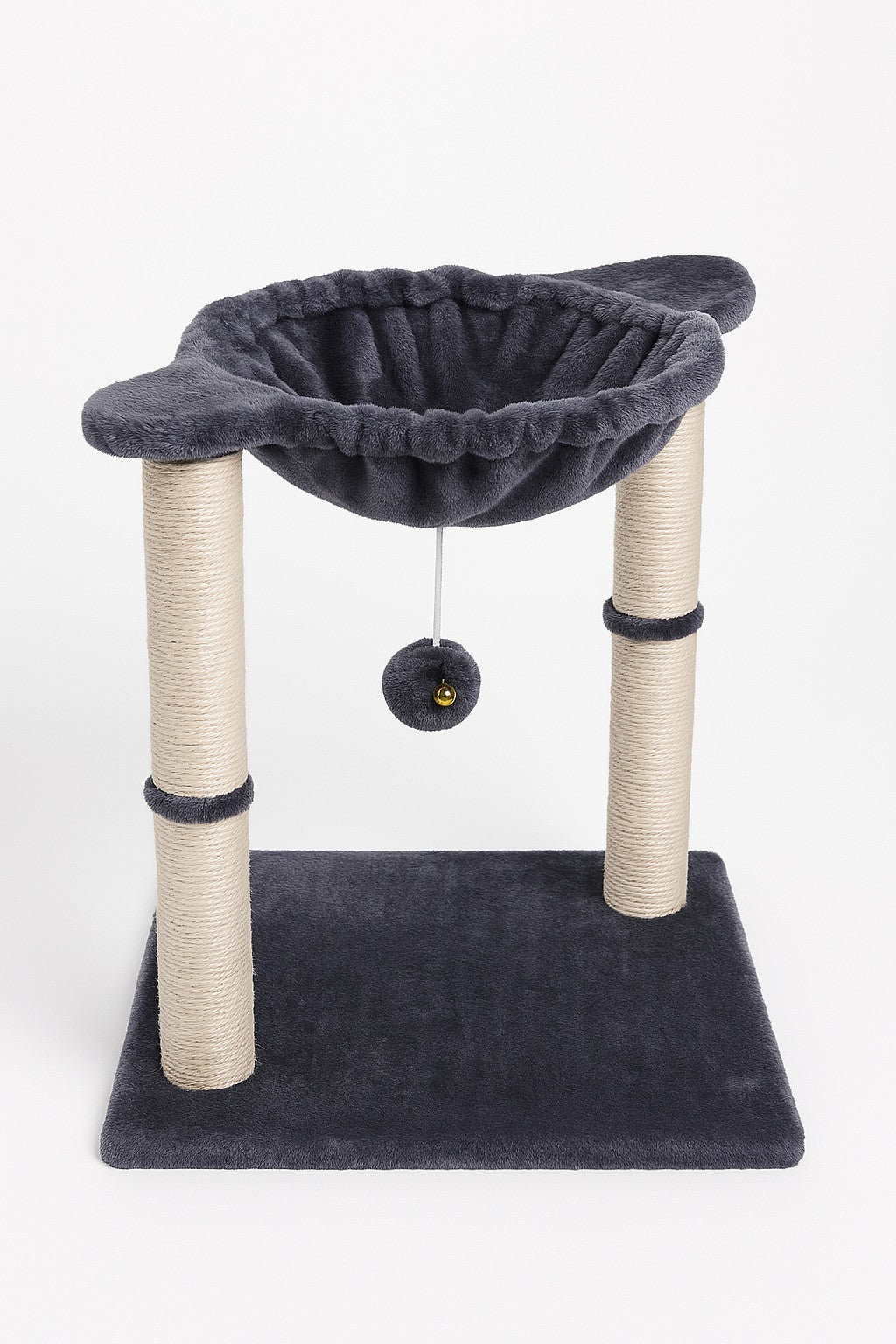 POHJOLAN LEMMIKKITARVIKE Kissan kiipeily-/raapimispuu 50 cm, tumman harmaa