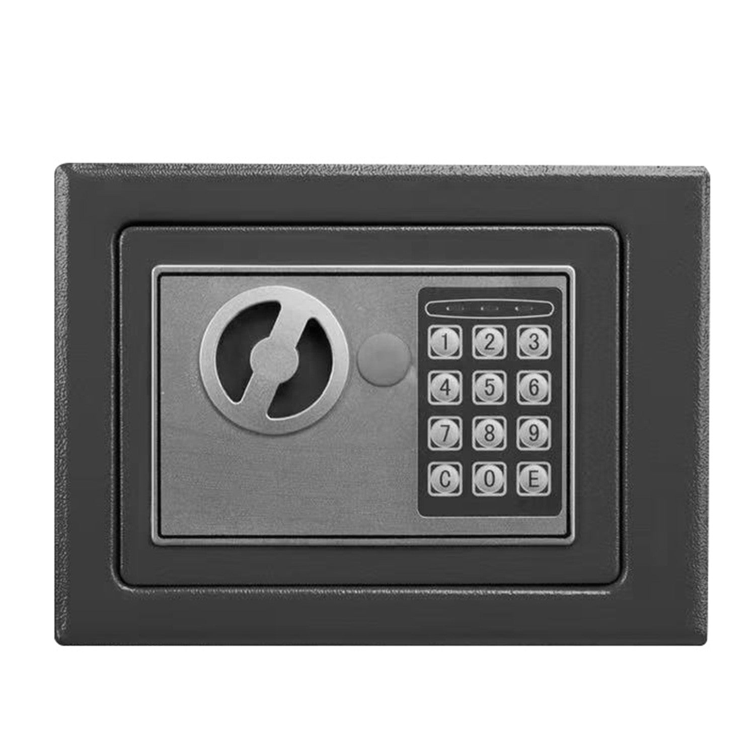POHJOLA INDOOR Kassakaappi / Turvakaappi Digitaalilukolla, 28x22x22cm, Harmaa