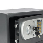 POHJOLA INDOOR Kassakaappi / Turvakaappi Digitaalilukolla, 31x20x20cm, Harmaa