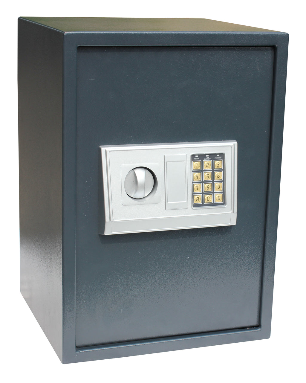 POHJOLA INDOOR Kassakaappi / Turvakaappi Digitaalilukolla, 50x35x30cm, Harmaa