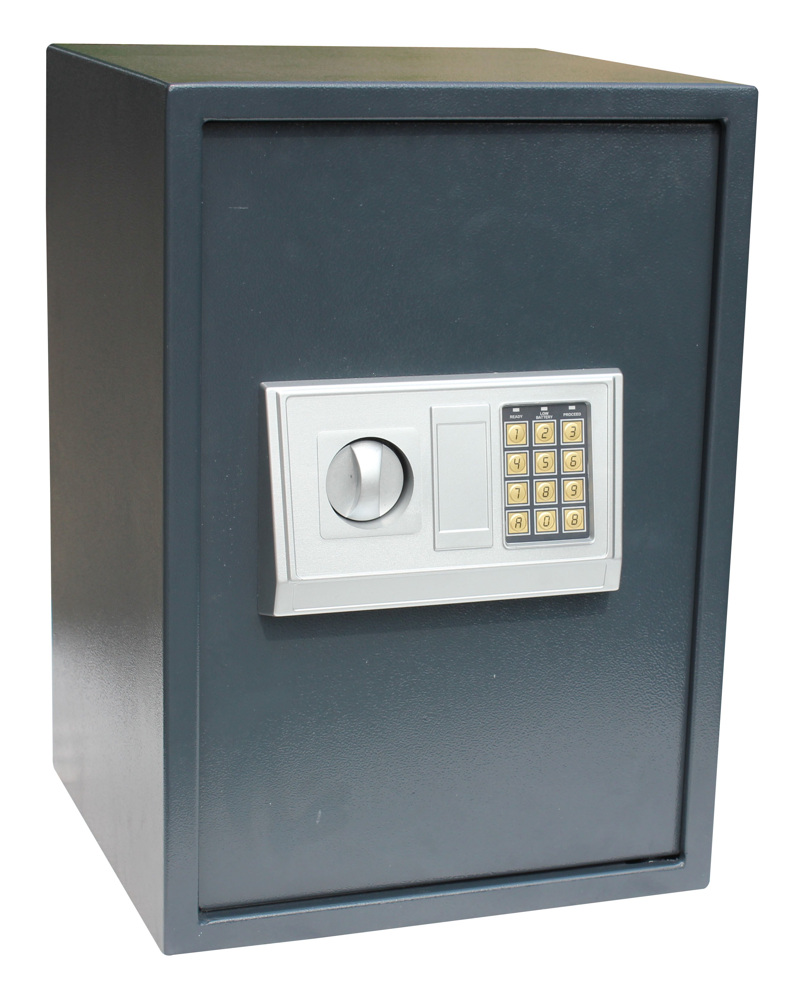 POHJOLA INDOOR Kassakaappi / Turvakaappi Digitaalilukolla, 50x35x30cm, Harmaa