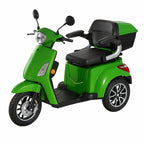 POHJOLA MOTORS Senioriskootteri Varashälyttimellä 1000W, 25km/h, 48V20AH, Vihreä