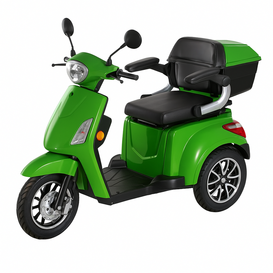 Senioriskootteri 1000 W – 25 km/h, 48V20Ah, varashälytin