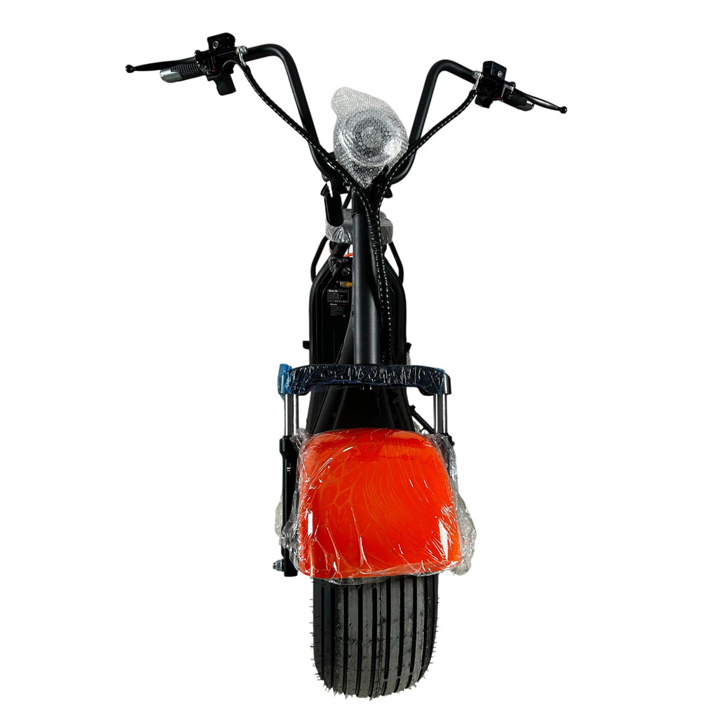 POHJOLA MOTORS Sähköskootteri City 1000W 12AH, Musta