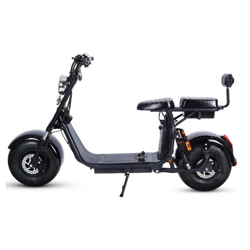 POHJOLA MOTORS Sähköskootteri DUO 60V12AH Musta