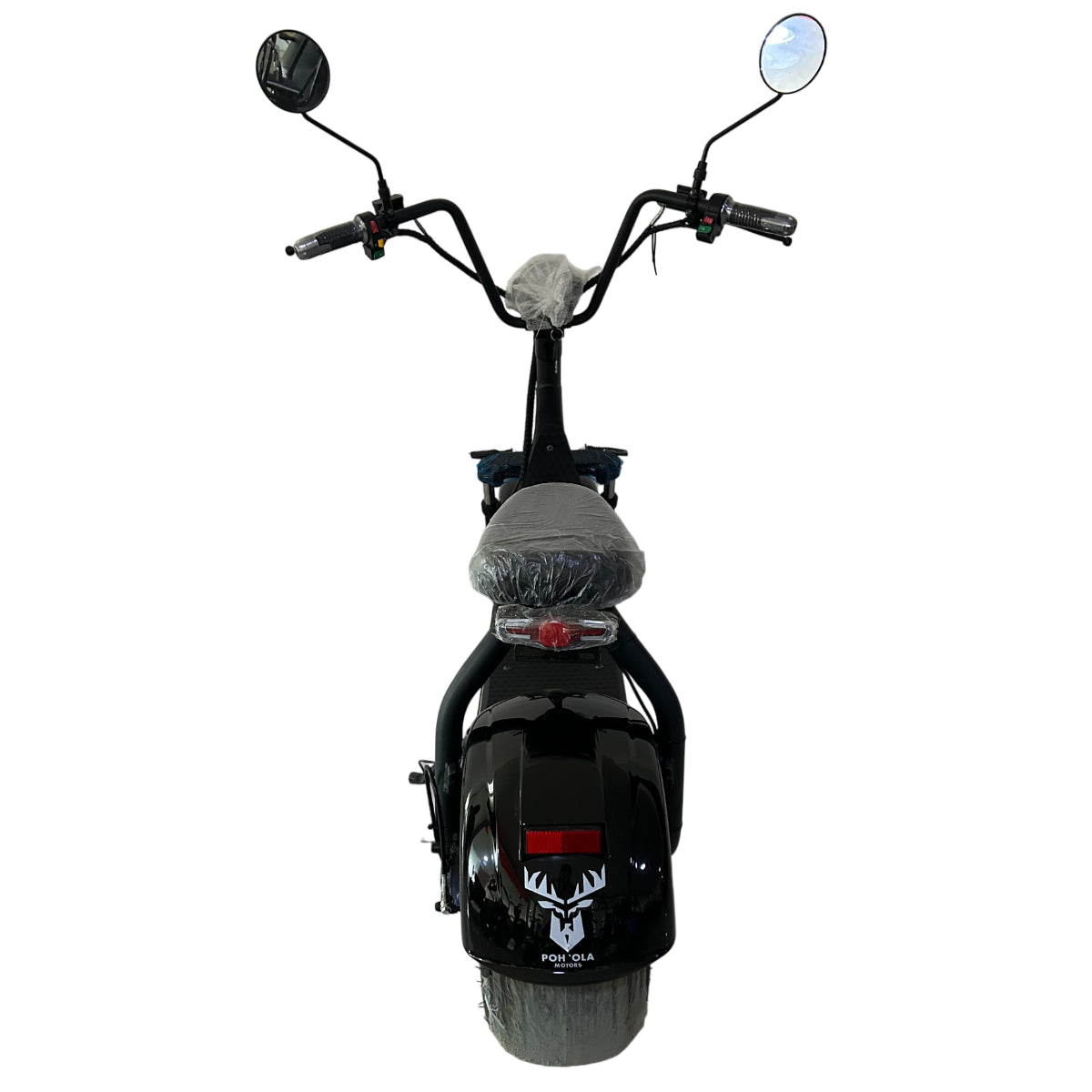 POHJOLA MOTORS Sähköskootteri Turbo 2000W, 25km/h, 20AH Tehoakulla, Musta