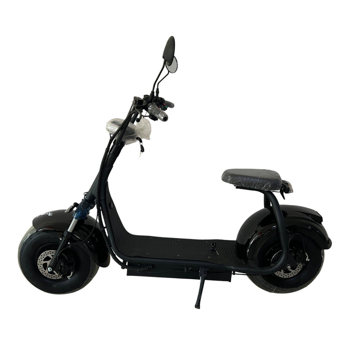 POHJOLA MOTORS Sähköskootteri Turbo 2000W, 25km/h, 20AH Tehoakulla, Musta