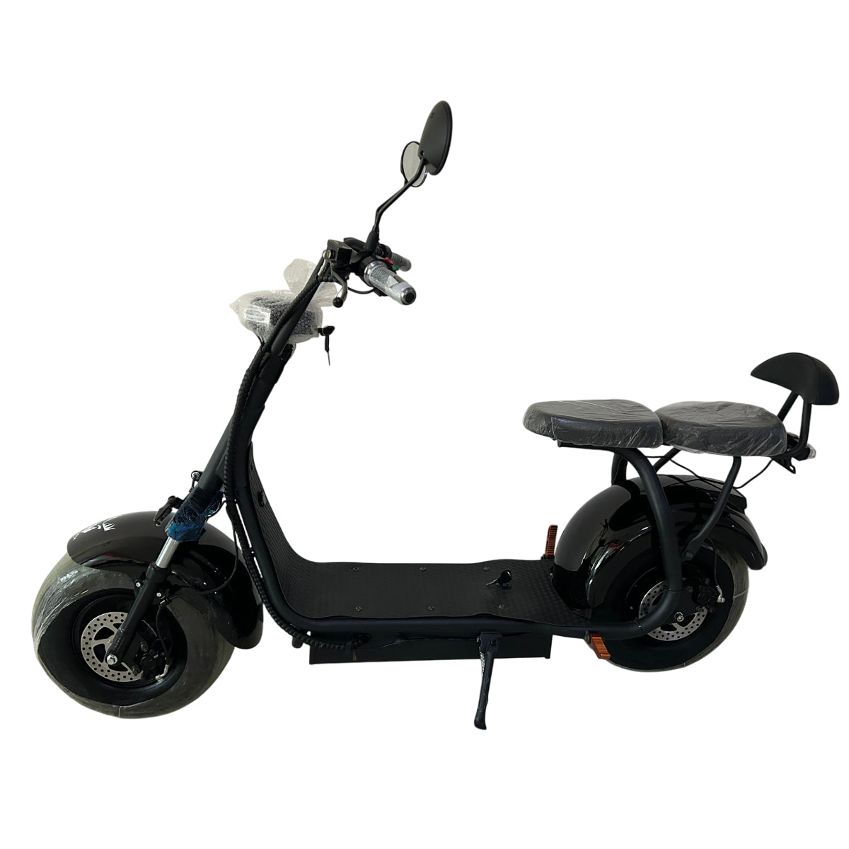 POHJOLA MOTORS Sähköskootteri Turbo 2000W, 25km/h, 20AH Tehoakulla, Musta