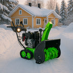 POHJOLA MOTORS 10HP Lumilinko telaveto, 7,8KW 375cc, Powersteering, sähköstartti, kaksivaiheinen