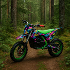 POHJOLA MOTORS Sähköminikrossi 800W, vihreä