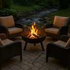 POHJOLA GARDEN Ulkotulisija BASIC 60 x 60 x 35 cm, musta