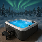 PREMIUM Ulkoporeallas  6:lle Terassille, 34 suutinta, Harmaa WIFI Balboa