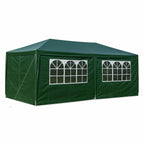 POHJOLA GARDEN Juhlateltta / Paviljonki irrotettavilla sivuilla 3x6m PE, Vihreä