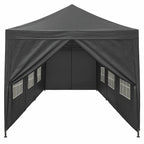 POHJOLA GARDEN Juhlateltta / Paviljonki irrotettavilla sivuilla 3x9m PE, harmaa