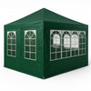 Lund & Leaf Party Tält/Paviljong med avtagbara sidor 3x4m PE, grönt