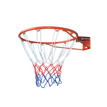 Basketkorg 45 cm – fjädrad, 16 mm stålrör, nät ingår