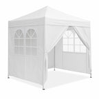 POHJOLA GARDEN POP-UP Juhlateltta Irrotettavilla Sivuseinillä, 2 x 2 m, valkoinen