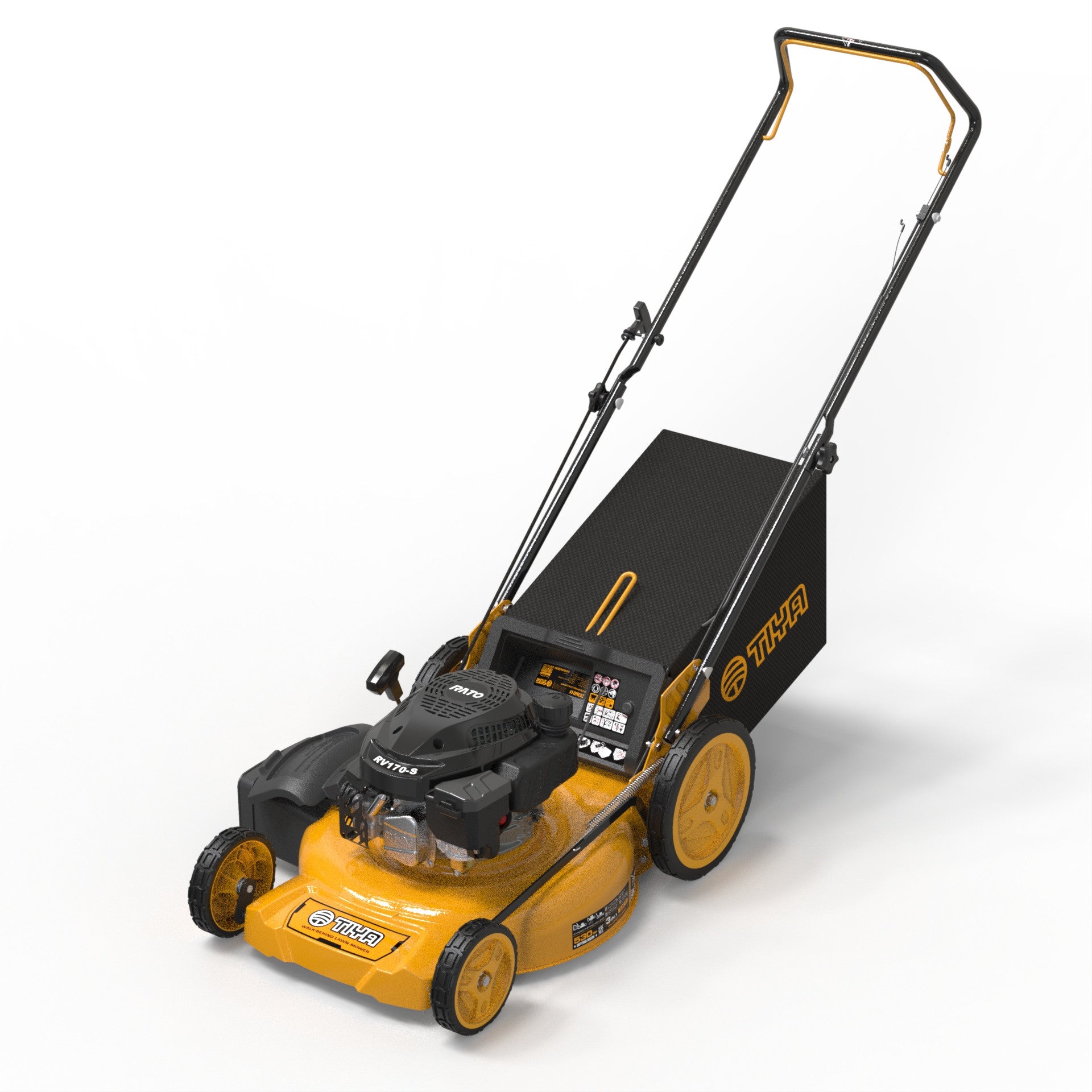 POHJOLA MOTORS 3-in-1 Ruohonleikkuri 170cc / 2.8kW 53cm