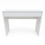 Pohjola Indoor Moderni Meikkipöytä / Työpöytä Leveällä Laatikolla, 91 x 35 x 76 cm, Valkoinen