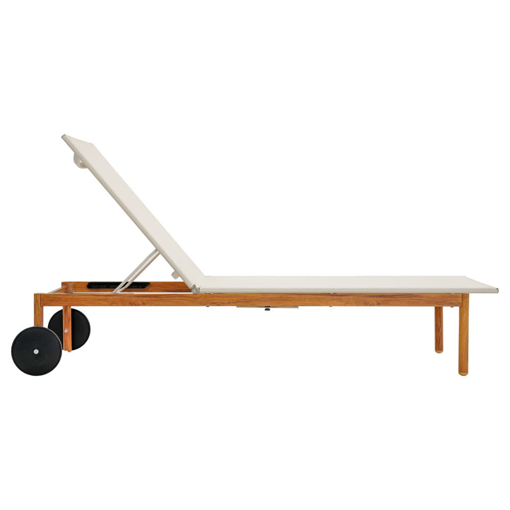 MONO aurinkotuoli alumiini, beige