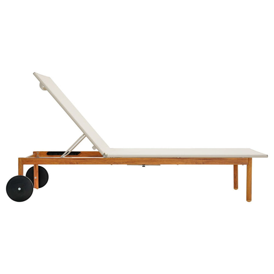 MONO aurinkotuoli alumiini, beige