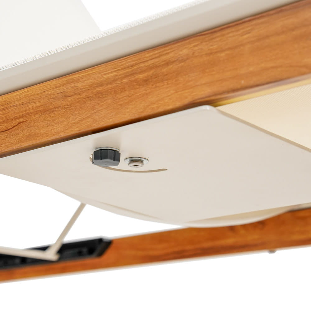 MONO aurinkotuoli alumiini, beige