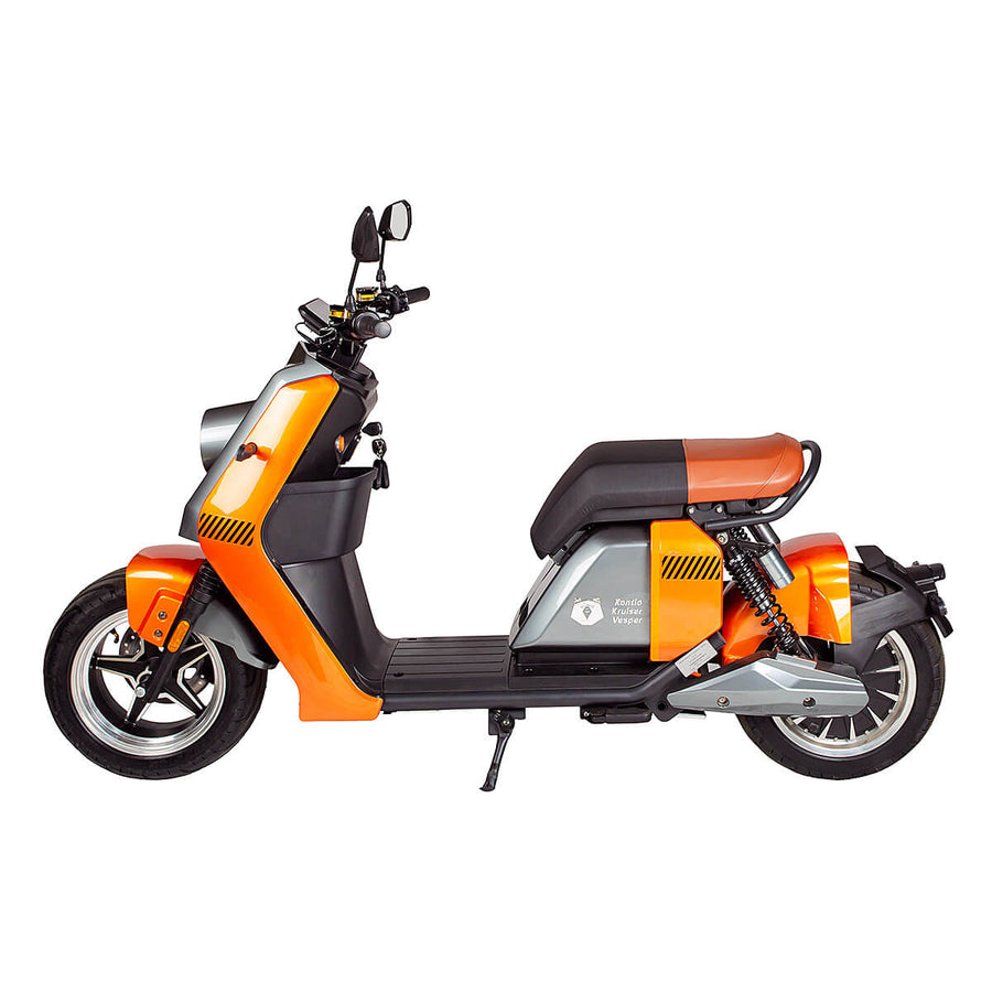 Kruiser Forte Sähköskootteri 45 km/h Oranssi Grafiitti, 1.2, 1.8 tai 2.4kWh akulla