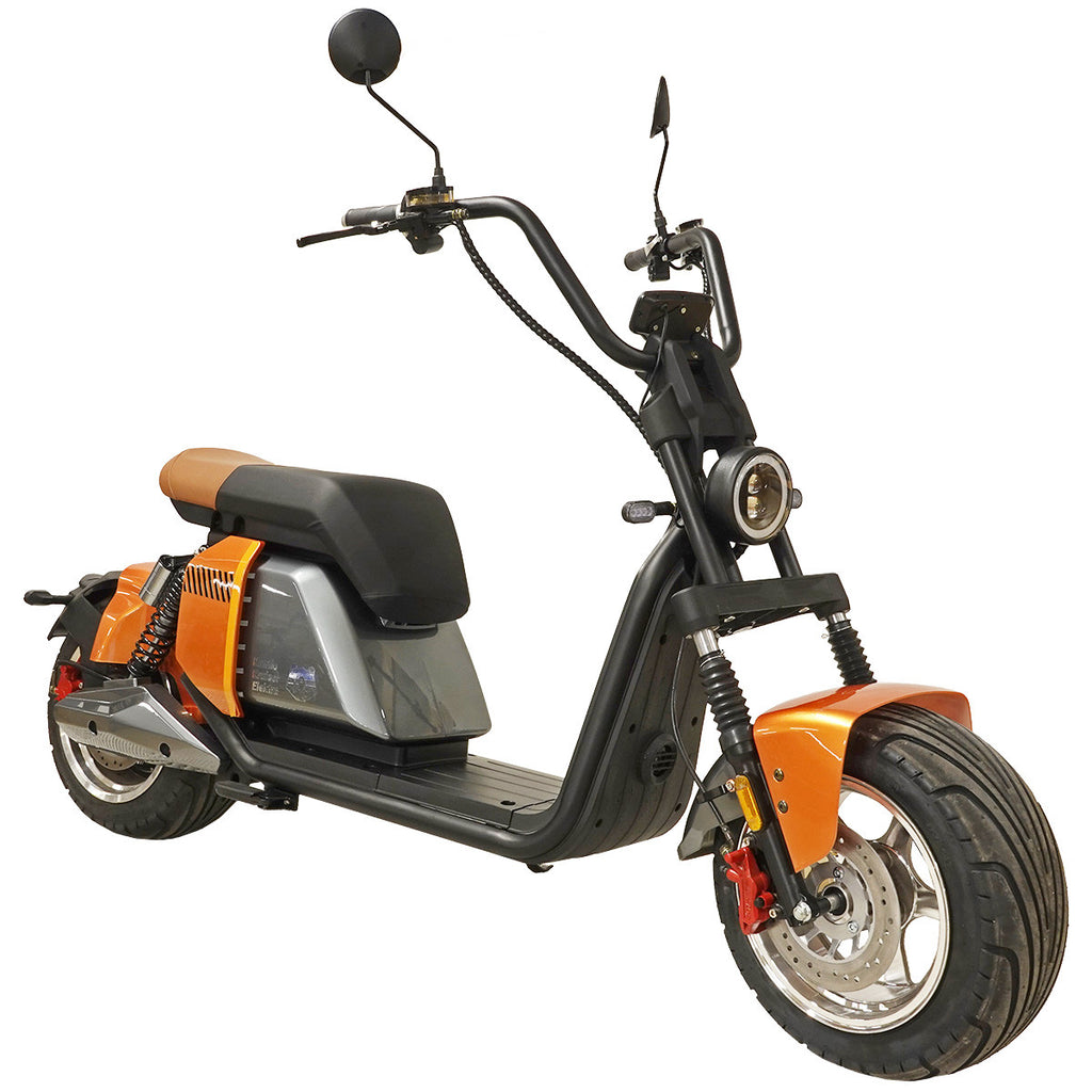 Kontio Kruiser Elektra Oranssi Grafiitti 1,2kWh akulla