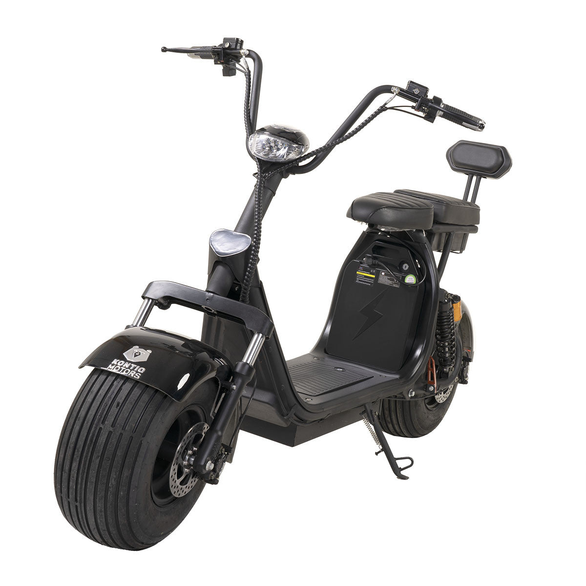 Kontio Kruiser Long Range 1000W, Kaksi 0,7kWh Lithium Akkua, Musta