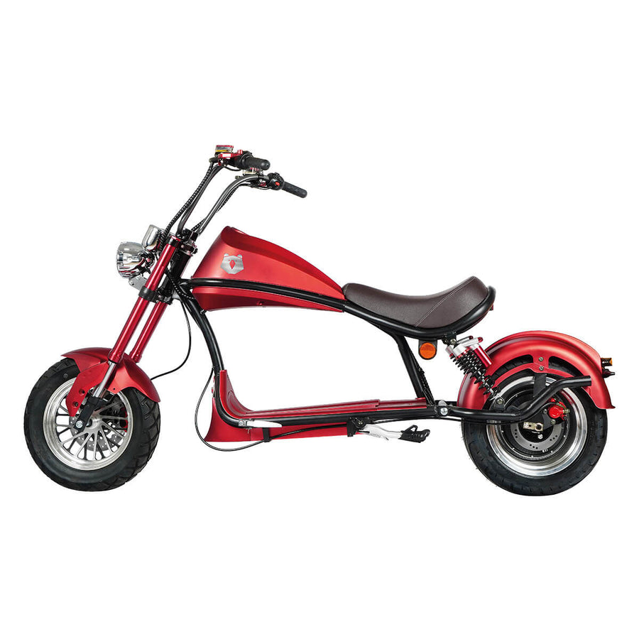 Kontio Kruiser Heritage 1000W, 0,7kWh Lithium Akku, Punainen