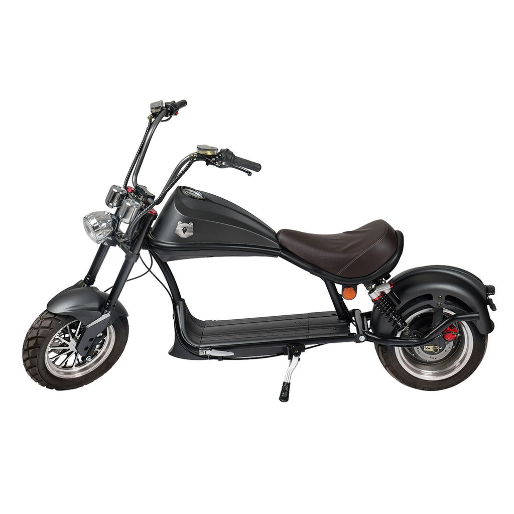 Kontio Kruiser Heritage 1000W, Suurempi 1,2kWh Lithium Akku, Musta