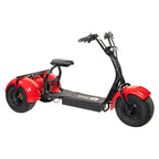 Kontio Kruiser Trike 1000W, 1,2kWh Lithium Akku, Punainen