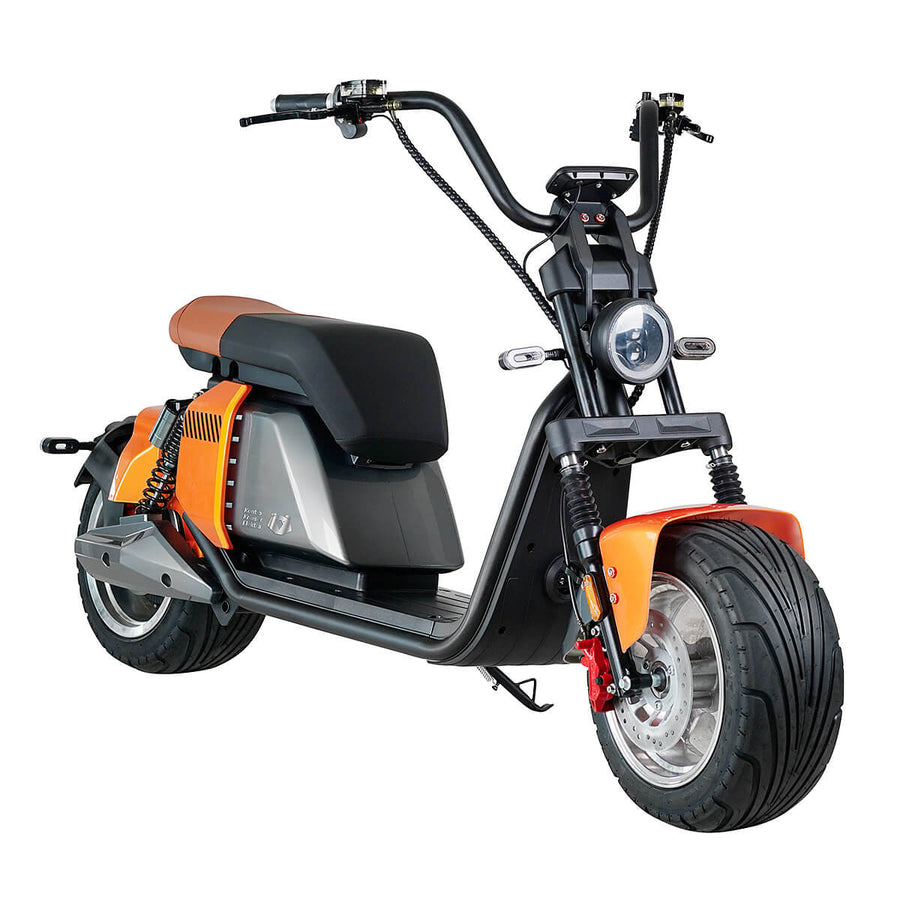 Kontio Kruiser Elektra 1000W, 1,8kWh akulla, Oranssi Grafiitti