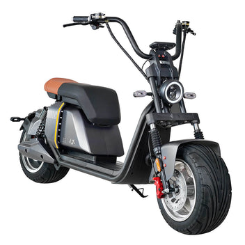 Kontio Kruiser Elektra 1000W, 1,8kWh akulla, Musta Grafiitti