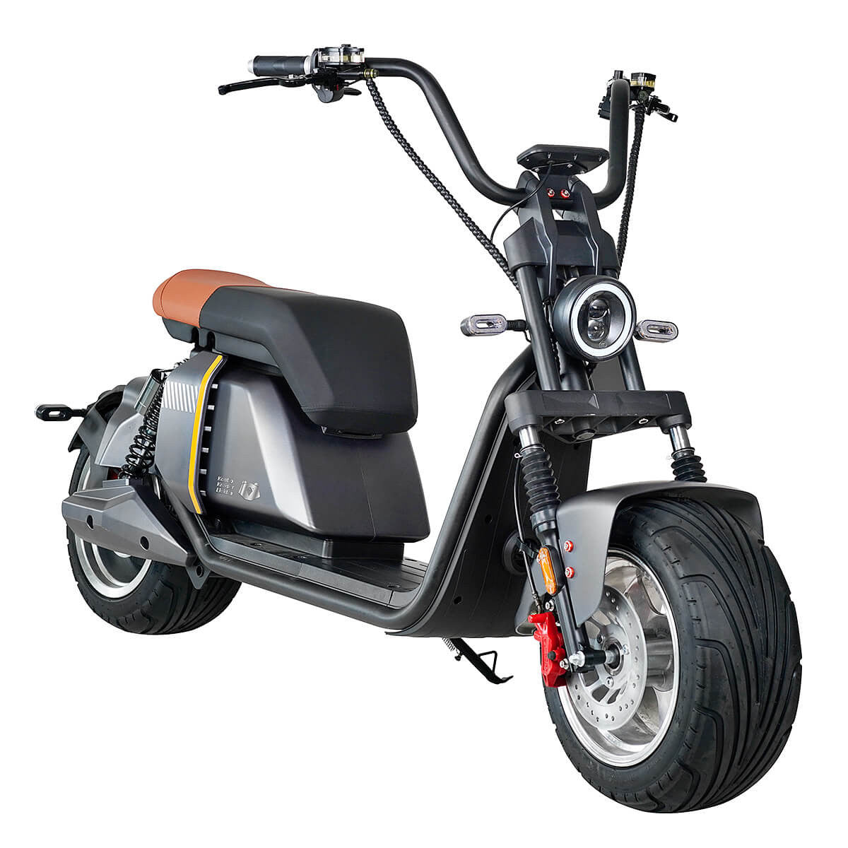 Kontio Kruiser Elektra 1000W, 1,8kWh akulla, Musta Grafiitti