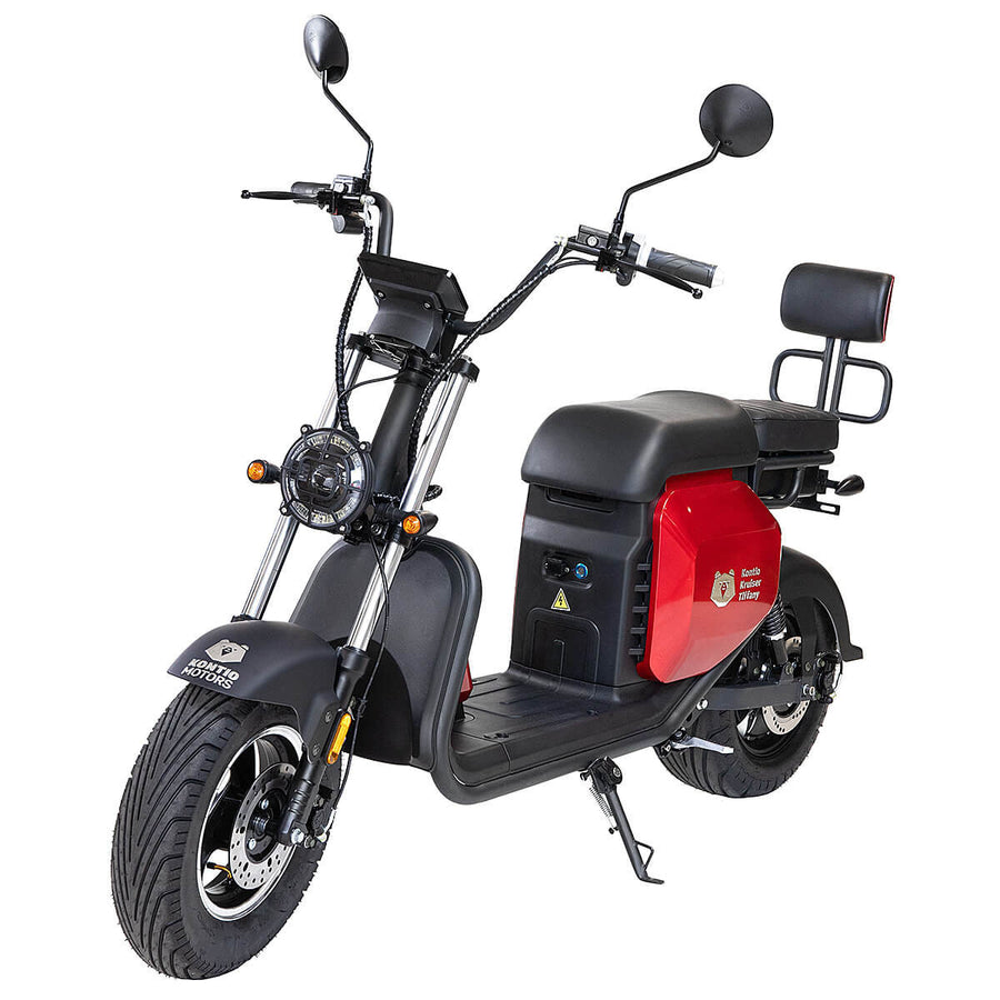 Kontio Kruiser Tiffany 1000W, 0,7kWh Lithium akulla, Punainen