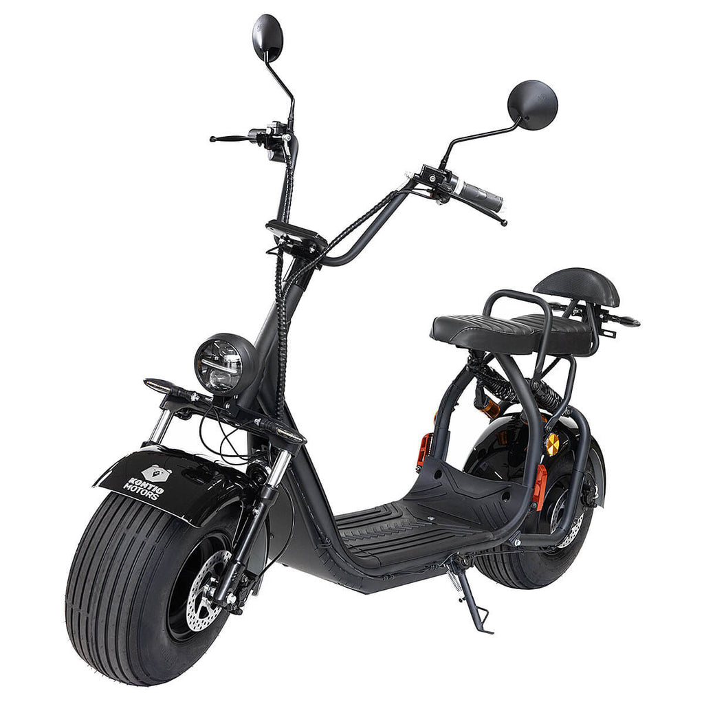 Kontio Motors Kruiser Salvatore 1000W, Suurempi 1,2kWh akku, Musta