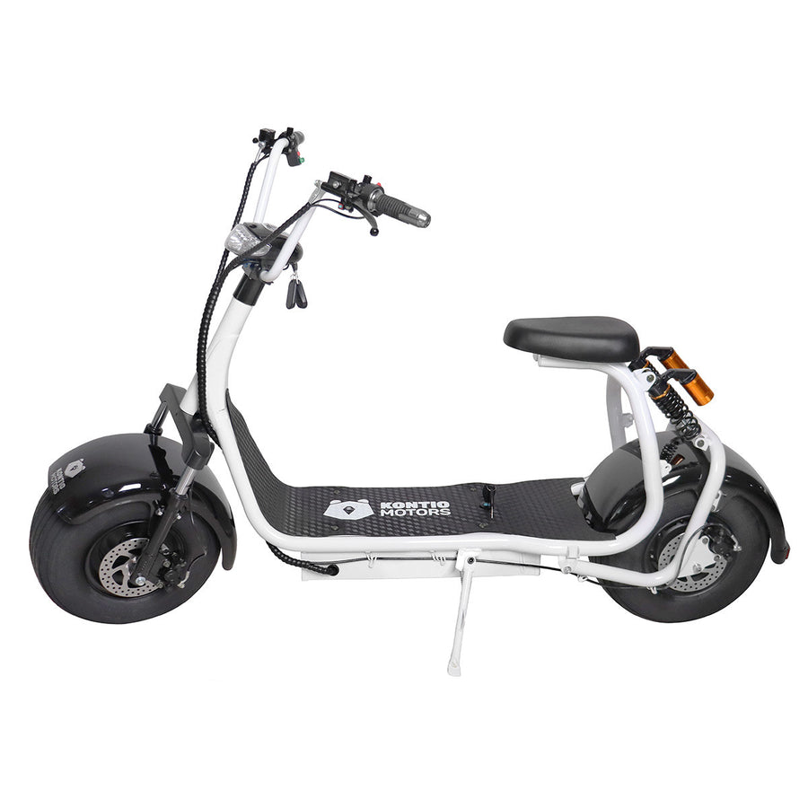 Kontio Kruiser Premium Pack 1000W, större 1,2kWh batteri, vit/svart