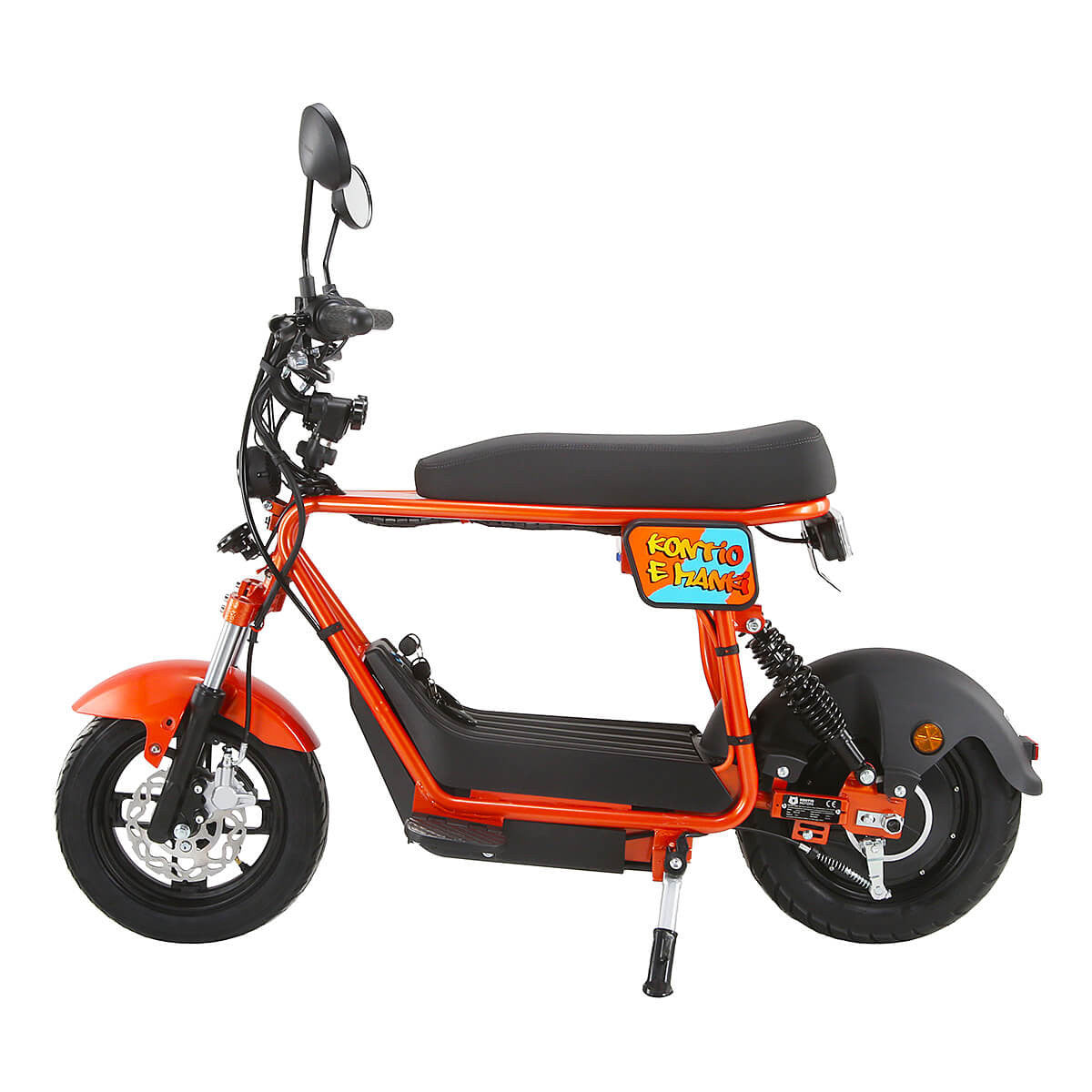 Kontio Motors e Manki 1000W 1kWh Akku, Oranssi