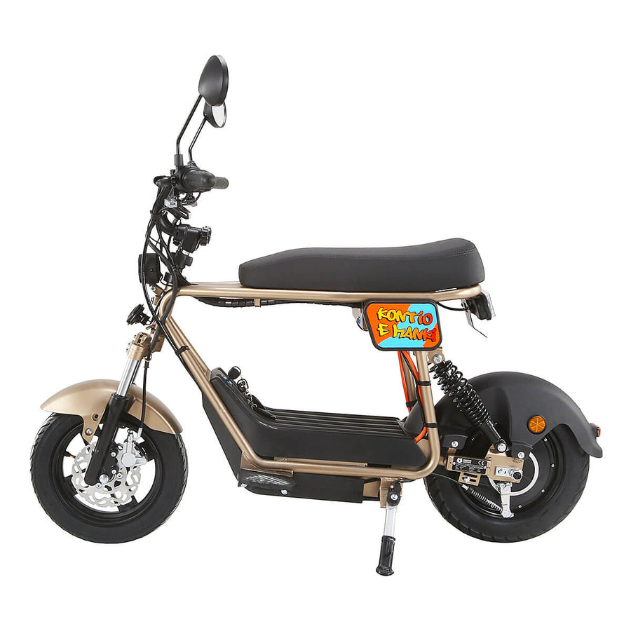 Kontio Motors e Manki 1000W 1kWh batteri, sand