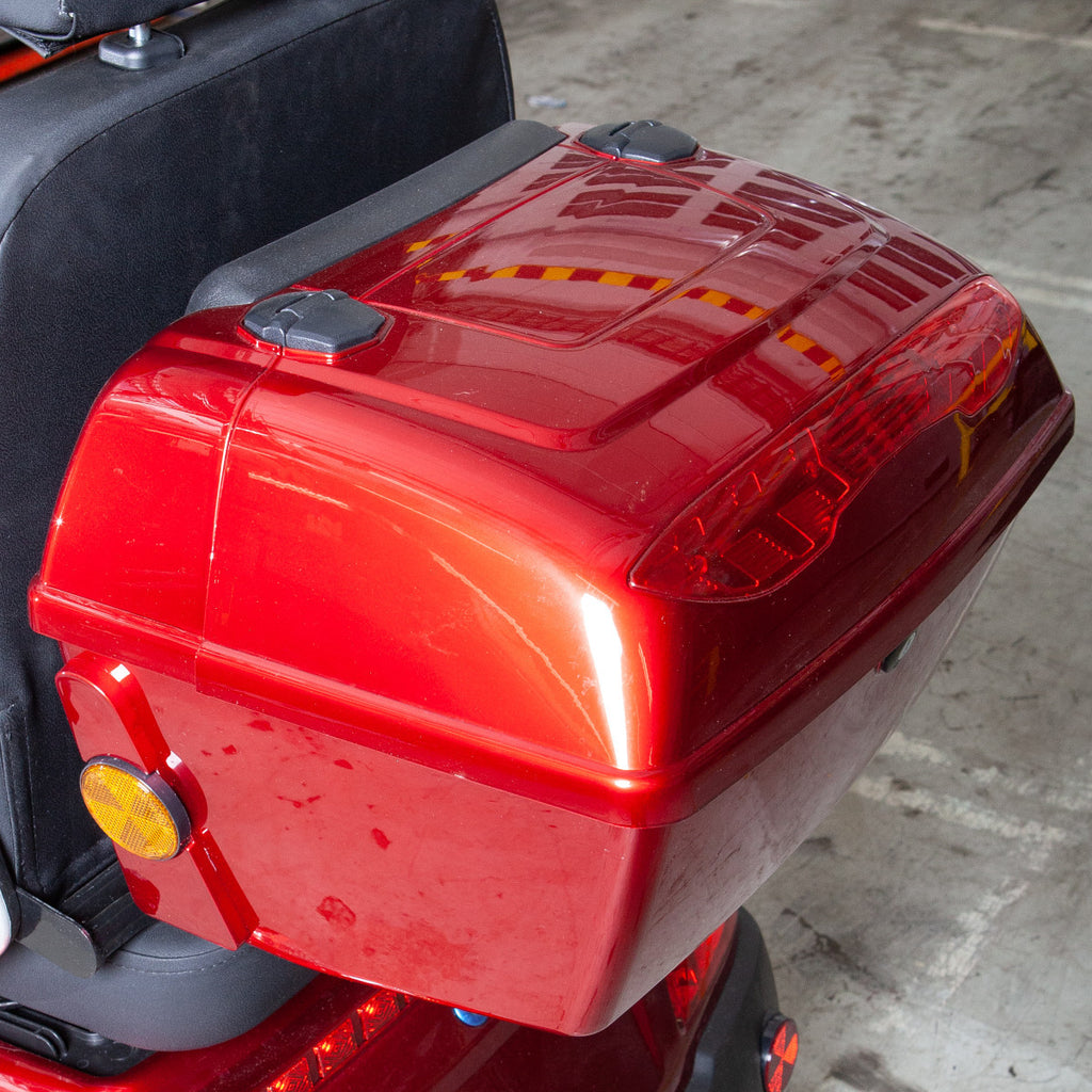 Kontio Motors Silverfox Four 2.0 Senioriskootteri, metallic red