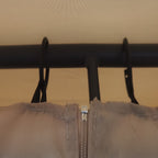 POHJOLA GARDEN Puutarhakatos / Paviljonki 360x360x260cm Pyöreä, Beige