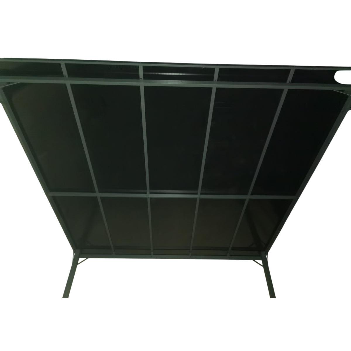 Pohjola Garden Pergola/Puutarhakatos 3x3m, PC katto, Harmaa