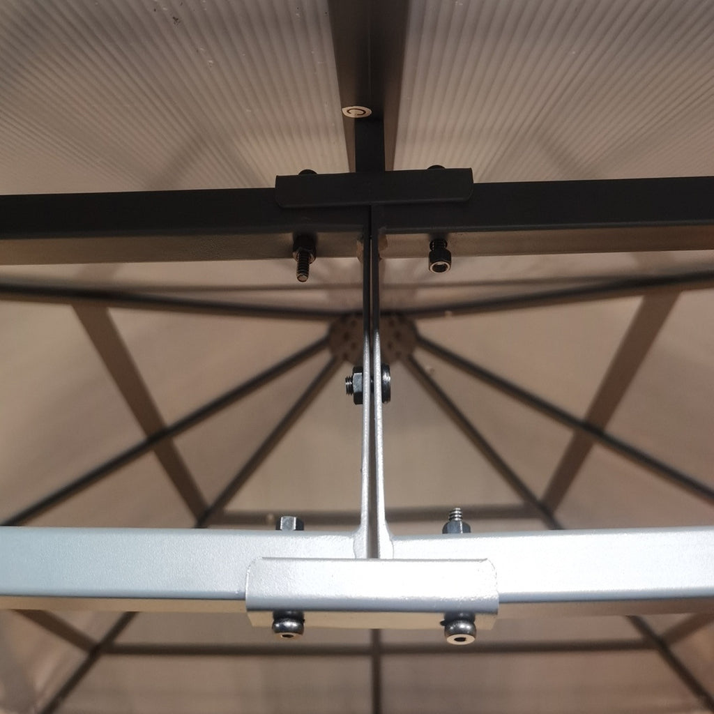 Pohjola Garden Paviljonki/Puutarhakatos 3x3m PC-katolla, Beige